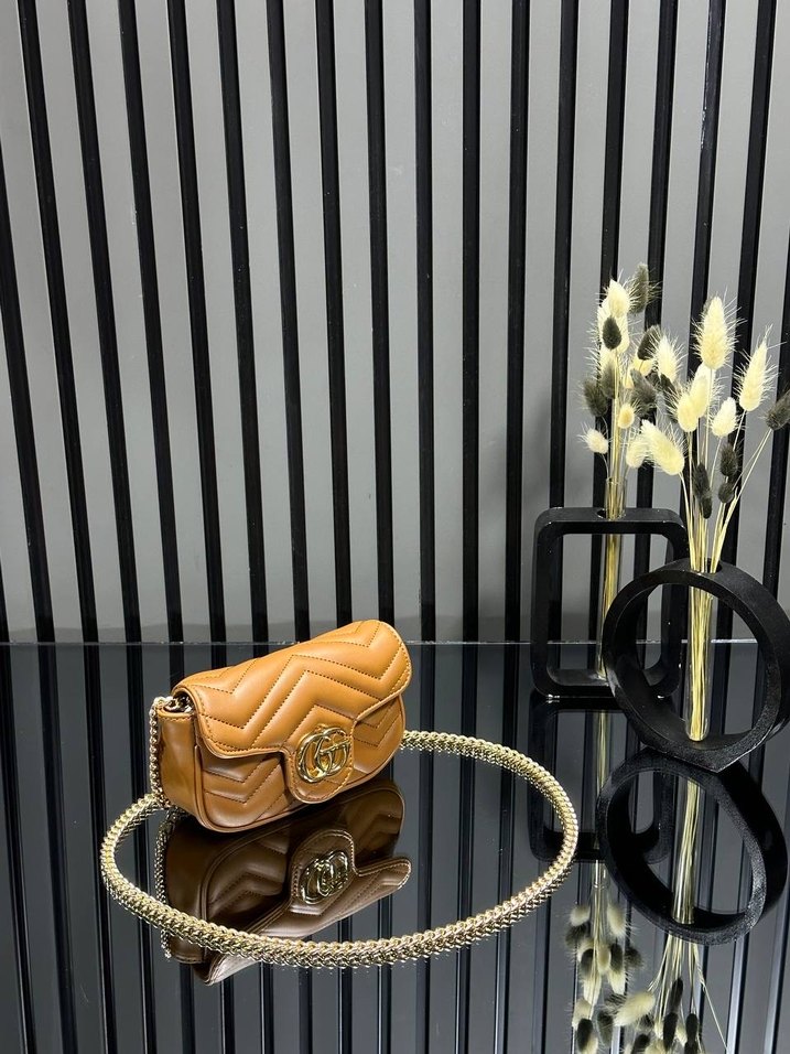 Zincir Detaylı Siyah Kadın Deri Çanta - Görsel 5