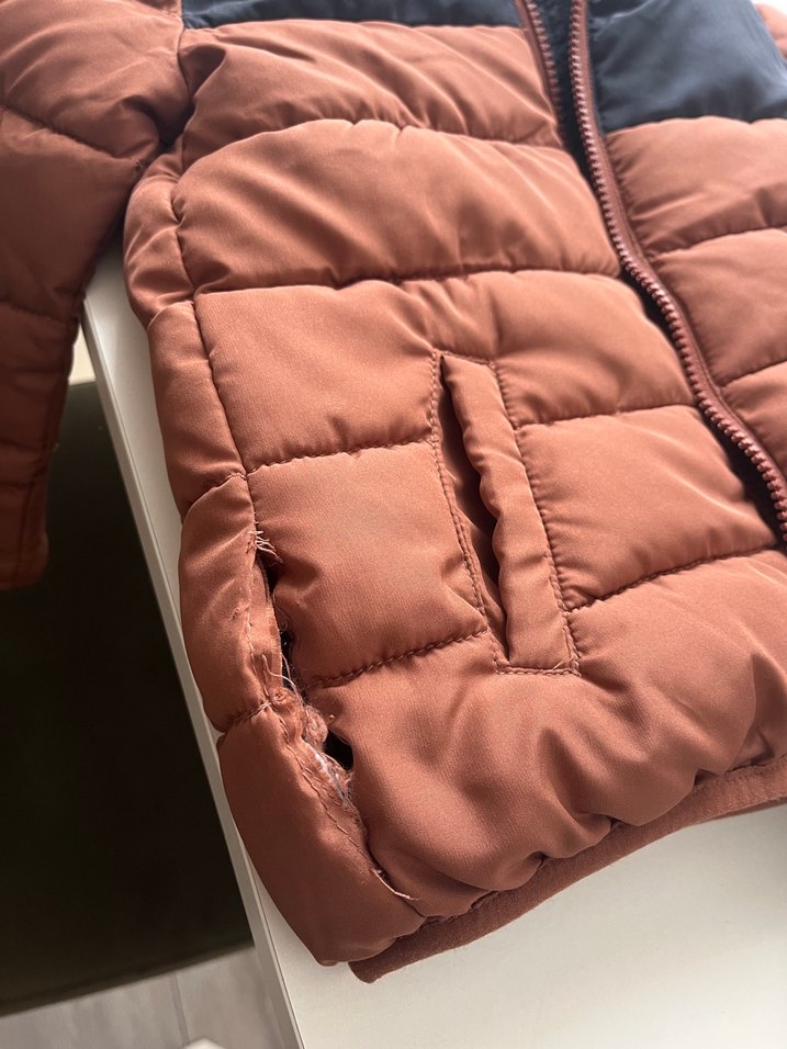 Erkek bebek mont - Görsel 4