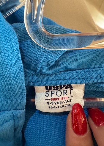 Erkek Çocuk Mavi Fermuarlı Sweatshirt - Görsel 3