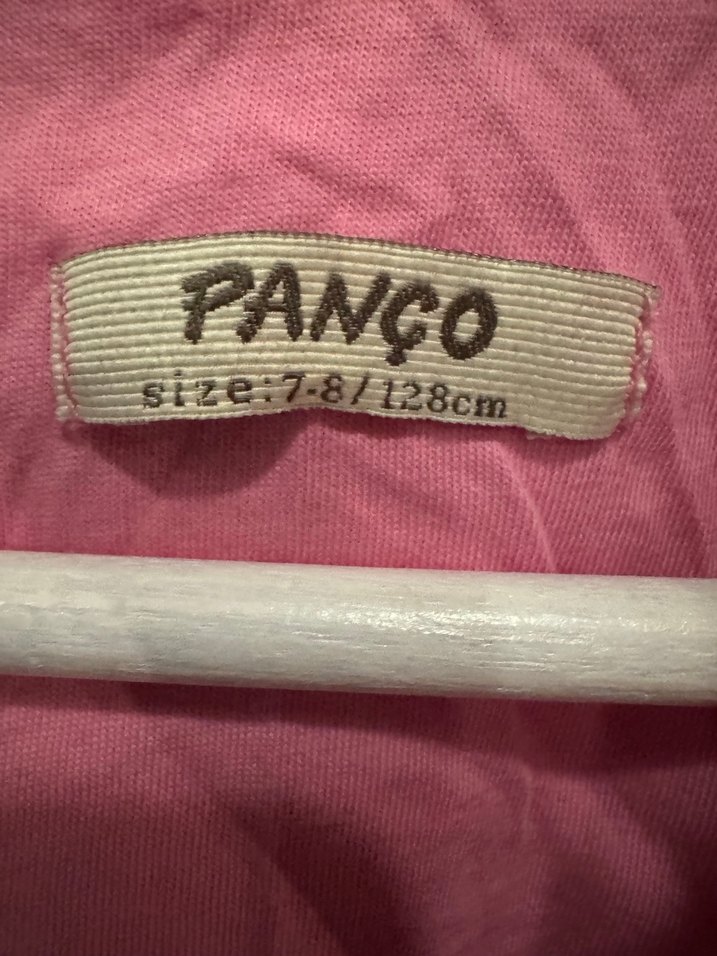 Kız Parlak Pembe Fermuarlı Yağmurluk - Görsel 3