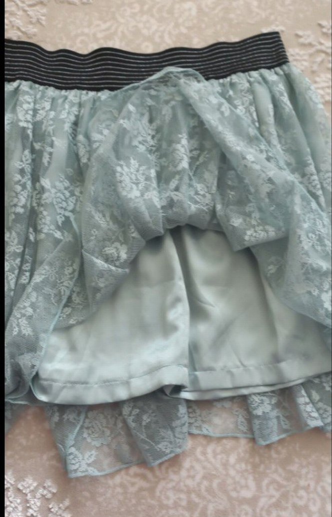 Dantel Detaylı Bohem  Etek - Görsel 3