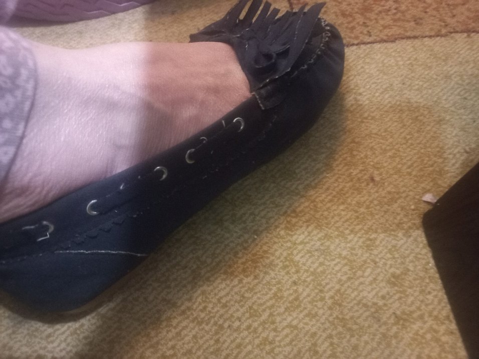 Lacivert süet fiyonk detaylı  espadril - Görsel 2