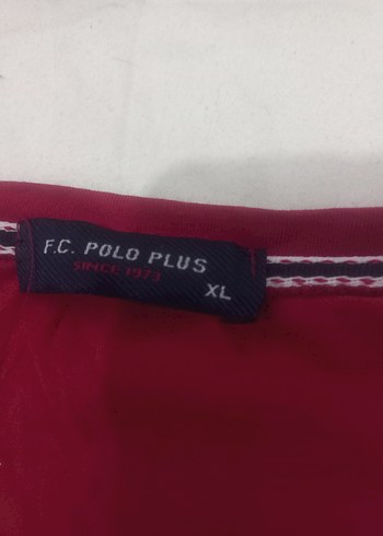 Koyu Kırmızı V Yakalı Erkek Polo Tişört - Görsel 3