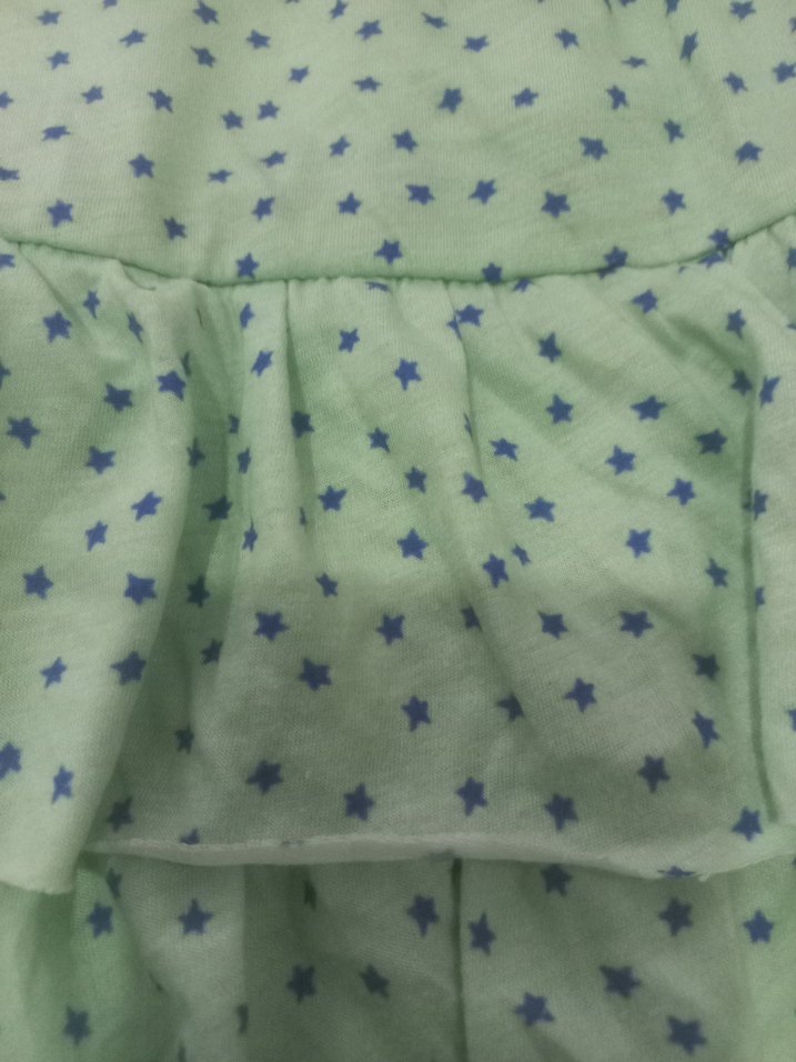 Kız Çocuk Fırfırlı Askılı Elbise - Görsel 2