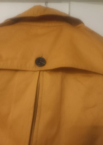 Sarı Midi mongo markaTrençkot - Görsel 8