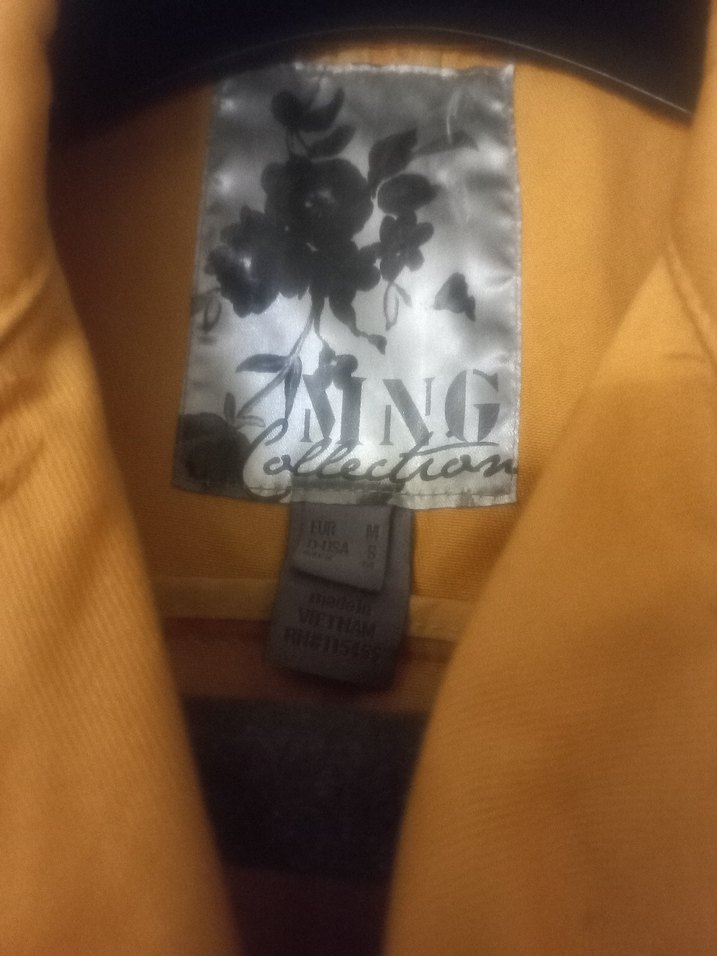 Sarı Midi mongo markaTrençkot - Görsel 5