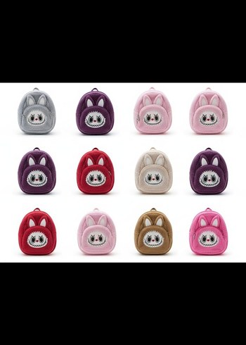 Renkli Kedi Figürlü Çanta - Görsel 2