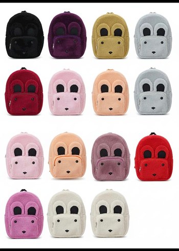 Renkli Kedi Figürlü Çanta - Görsel 3