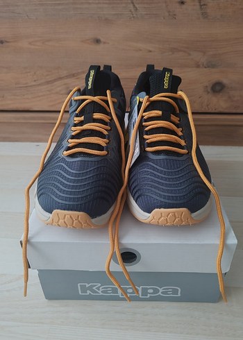 Sarı Bağcıklı Gri Erkek Spor Ayakkabı - Görsel 3