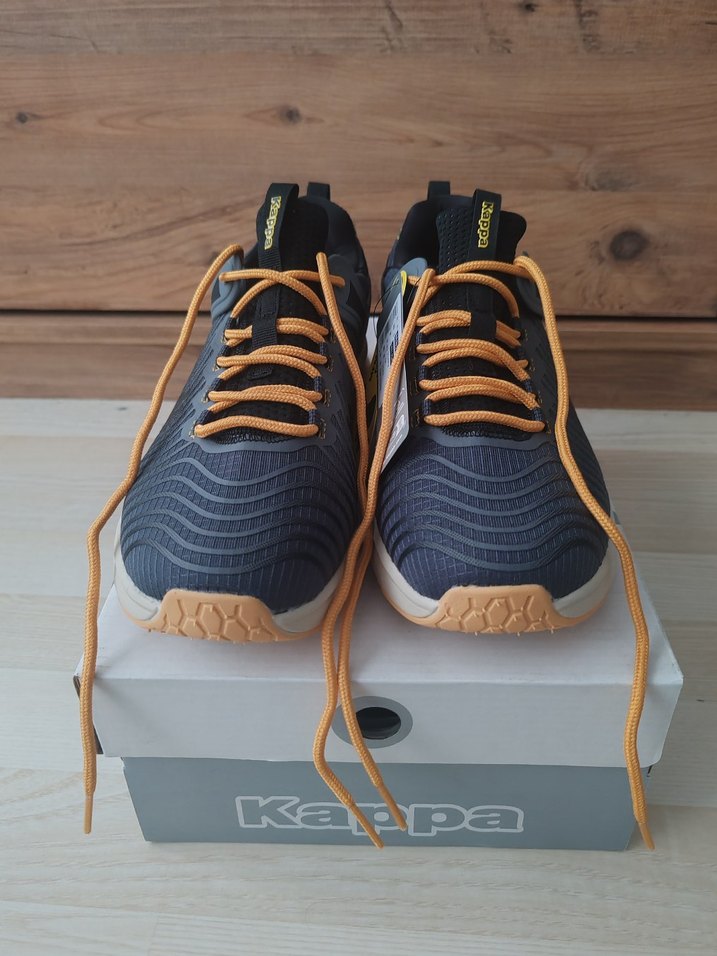 Sarı Bağcıklı Gri Erkek Spor Ayakkabı - Görsel 3