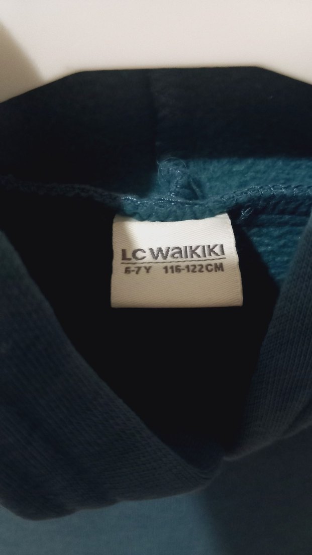 Mavi Erkek Çocuk Kapüşonlu Sweatshirt - Görsel 2