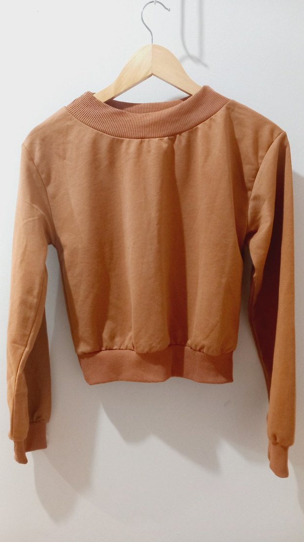 acik kahve Kadın Sweatshirt - Görsel 2