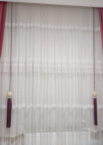 Pastel Pembe Düz Modern Fon Perde 75×270 - Görsel 12