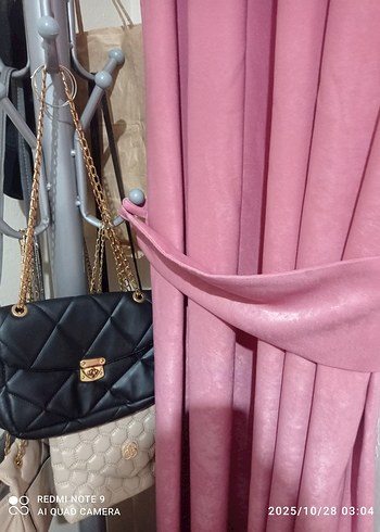 Pastel Pembe Düz Modern Fon Perde 75×270 - Görsel 15