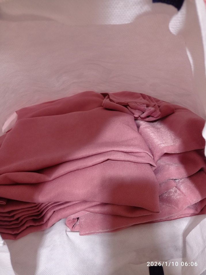 Pastel Pembe Düz Modern Fon Perde 75×270 - Görsel 2