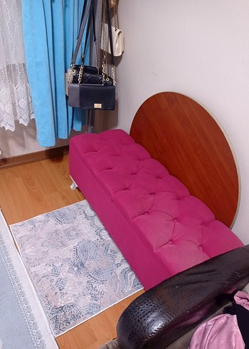 Pembe Modern Sandıklı Mobilya - Görsel 11