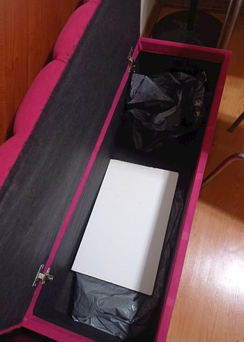 Pembe Modern Sandıklı Mobilya - Görsel 6