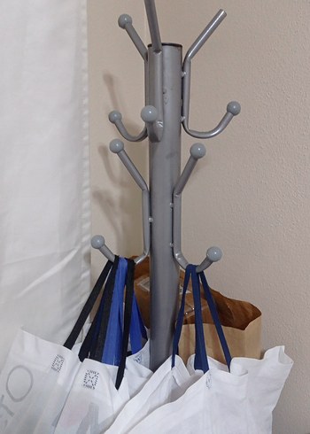 Gri Ayaklı Çoklu Askılık - Görsel 18