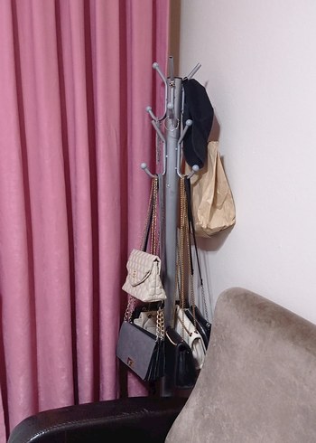 Gri Ayaklı Çoklu Askılık - Görsel 4