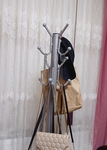 Gri Ayaklı Çoklu Askılık - Görsel 8