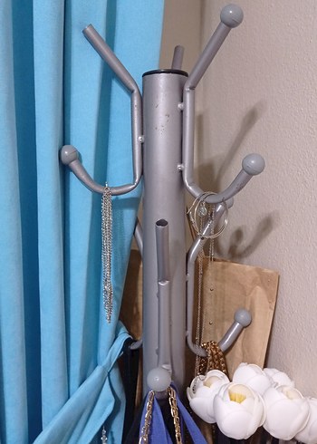 Gri Ayaklı Çoklu Askılık - Görsel 6