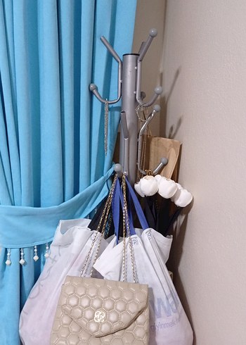 Gri Ayaklı Çoklu Askılık - Görsel 5