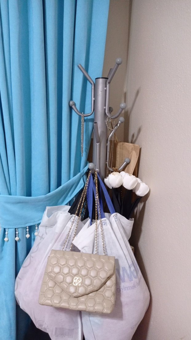 Gri Ayaklı Çoklu Askılık - Görsel 5