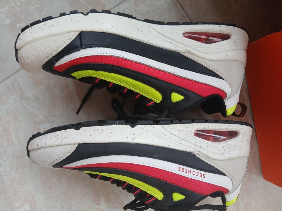 Renkli Erkek Spor Ayakkabı Skechers - Görsel 3