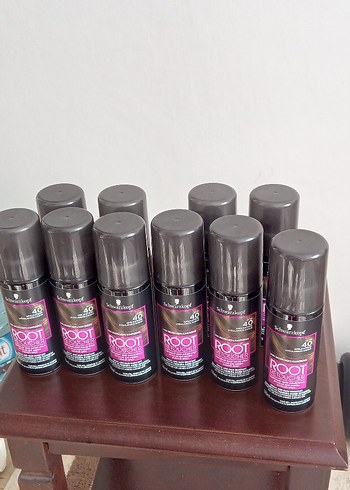 Koyu Kahverengi Saç Kökü Kapama Spreyi 10 adet - Görsel 4