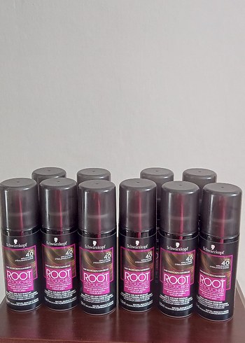 Koyu Kahverengi Saç Kökü Kapama Spreyi 10 adet - Görsel 5