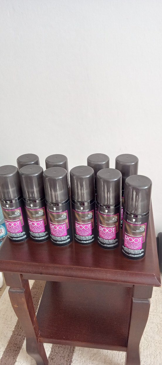 Koyu Kahverengi Saç Kökü Kapama Spreyi 10 adet - Görsel 4