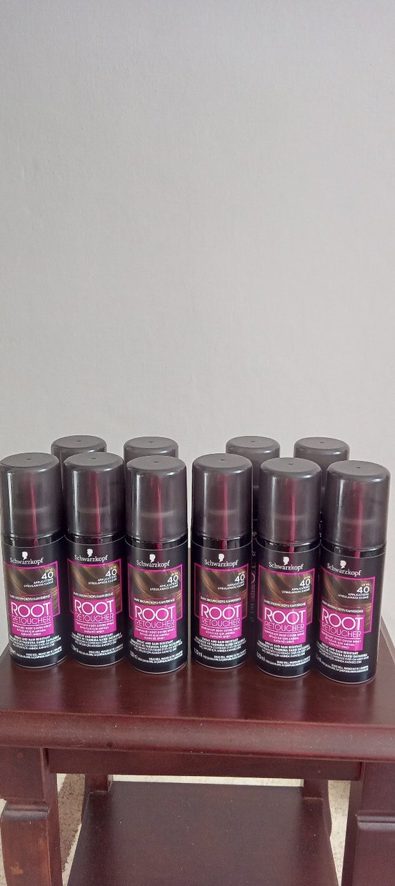 Koyu Kahverengi Saç Kökü Kapama Spreyi 10 adet - Görsel 5