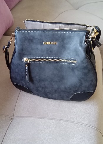 DERIMOD Siyah Kadın Çanta - Görsel 3