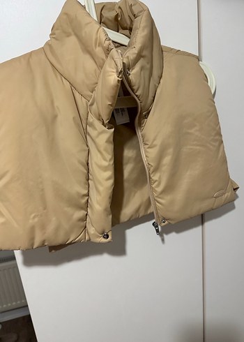 Bej rengi yelek - Görsel 3