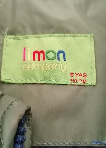 5 Yaş Beden Mont