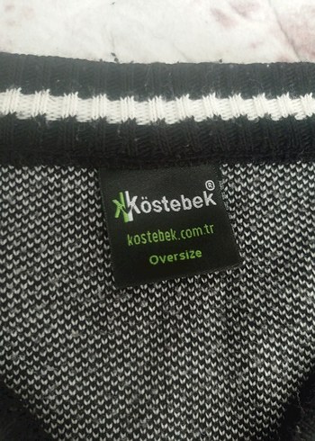 Köstebek Oversize Unisex Kazak - Görsel 2