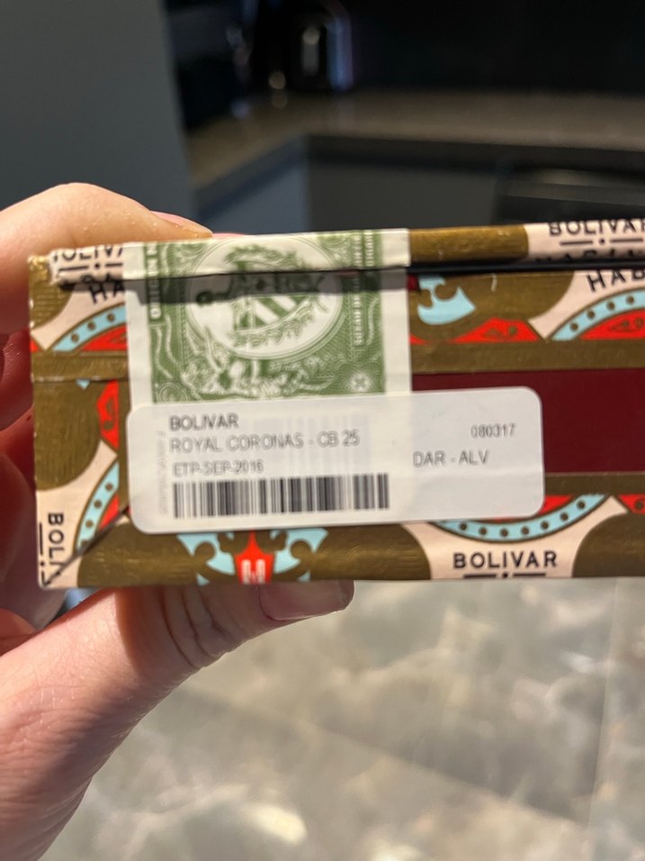 Bolívar puro kutusu - Görsel 3