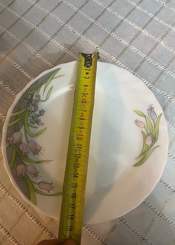 Pastel Çiçek Desenli parlex Kahve Fincanı Seti - Görsel 2