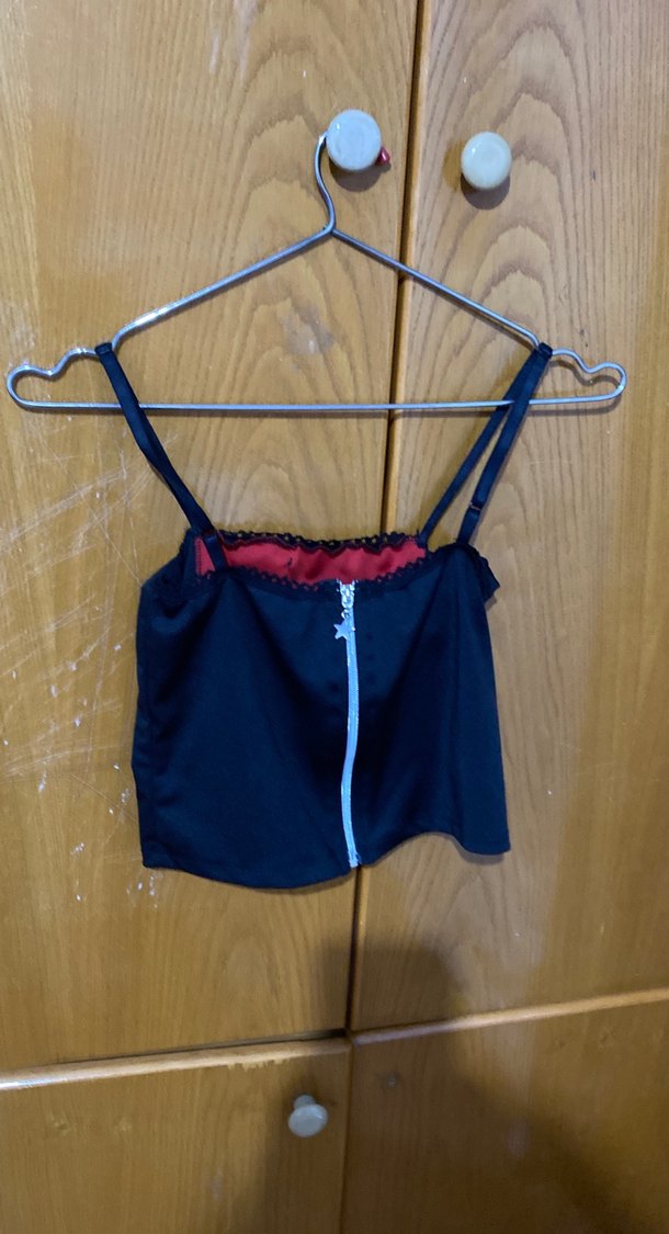 Bordo Dantel Detaylı Gotik Büstiyer - Görsel 3