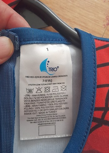 7 Yaş Beden kırmızı Renk Marvel Çocuk Spiderman Kaslı Kostümü