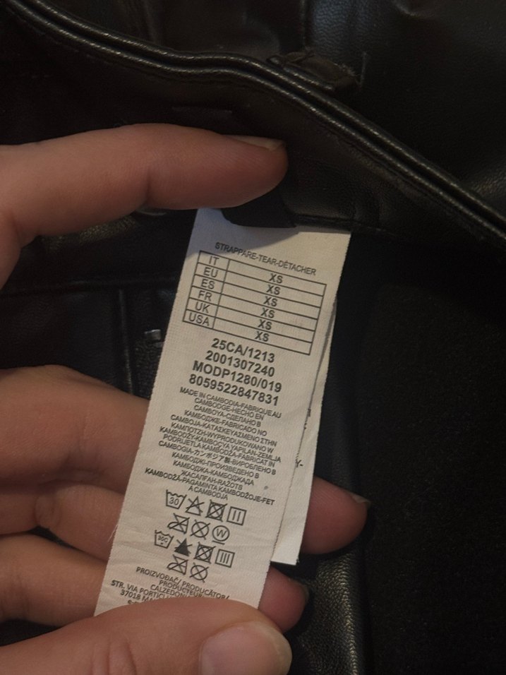 calzedonia xs deri termal pantolon - Görsel 3