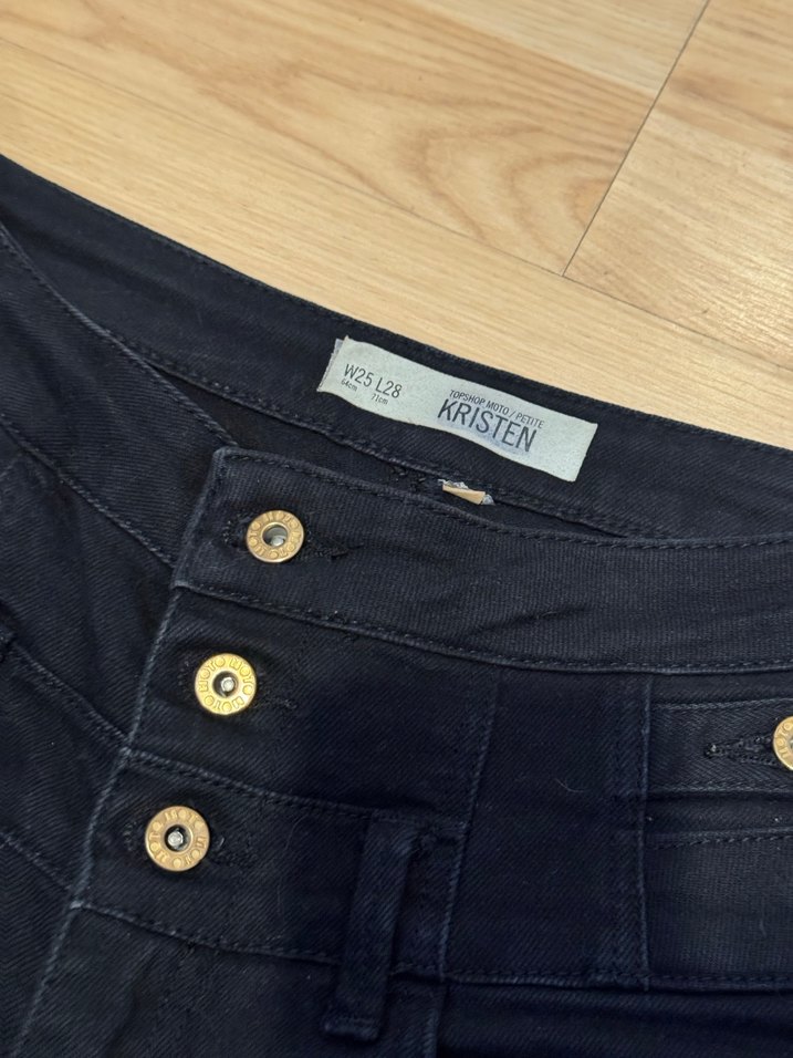 Topshop siyah jean denim 25 - Görsel 2