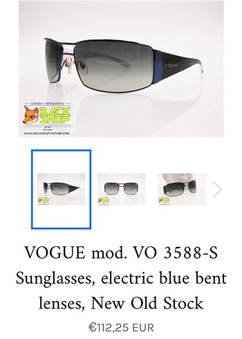 vintage vogue vo 3588-s güneş gözlüğü - Görsel 5