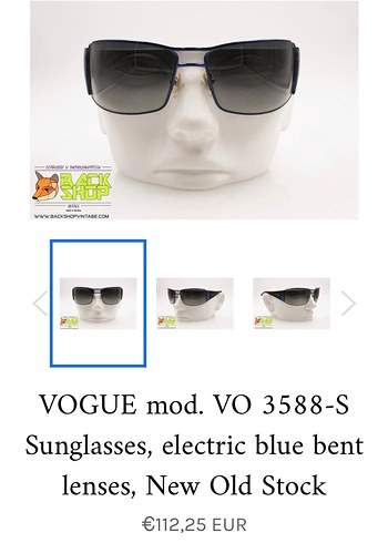 vintage vogue vo 3588-s güneş gözlüğü - Görsel 6