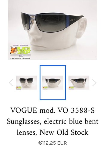 vintage vogue vo 3588-s güneş gözlüğü - Görsel 7