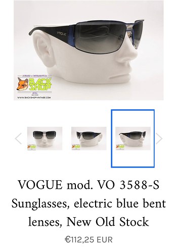 vintage vogue vo 3588-s güneş gözlüğü - Görsel 8