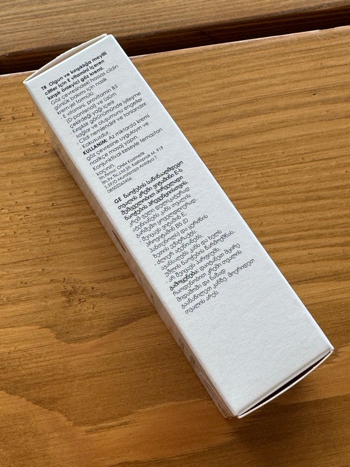 ziaja Vitamin E Göz Kremi Anti-Kırışıklık - Görsel 4