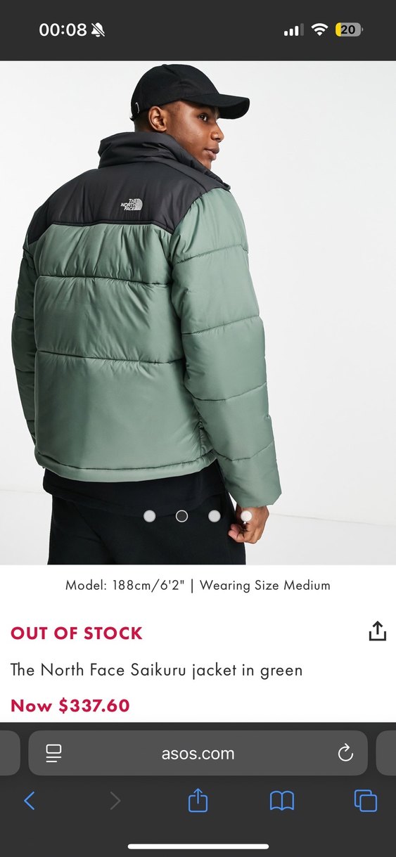 The North Face Saikuru Yeşil Mont - Görsel 2