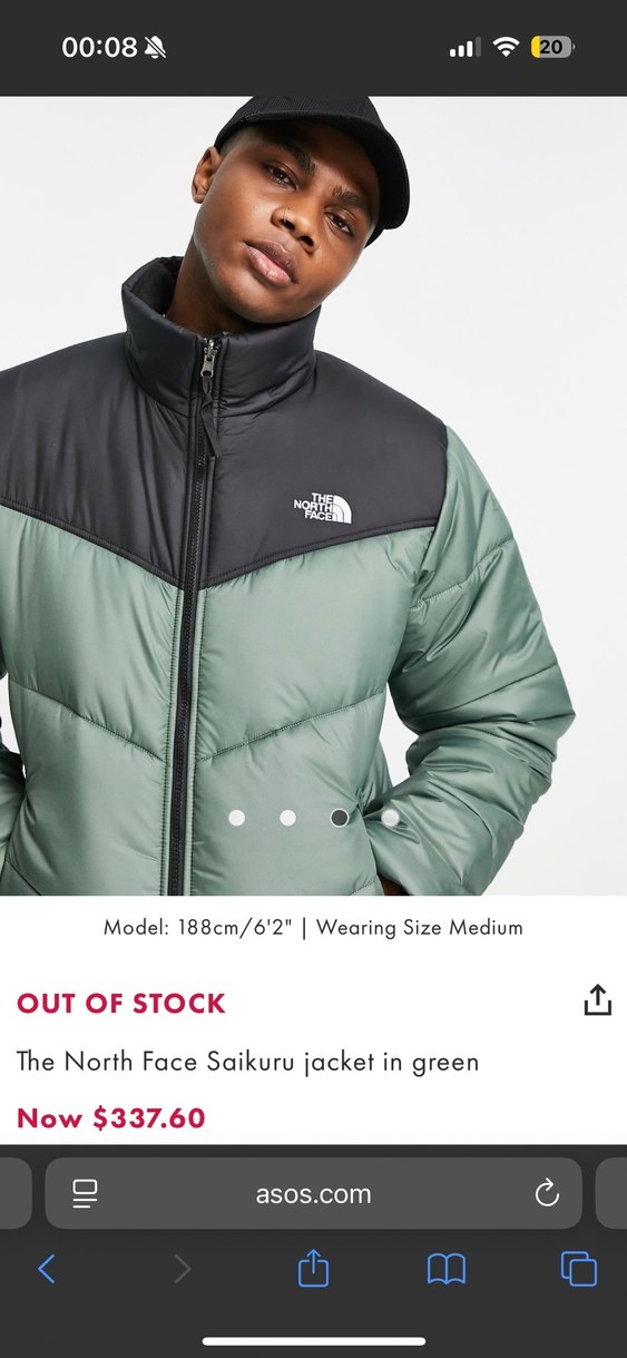 The North Face Saikuru Yeşil Mont - Görsel 4