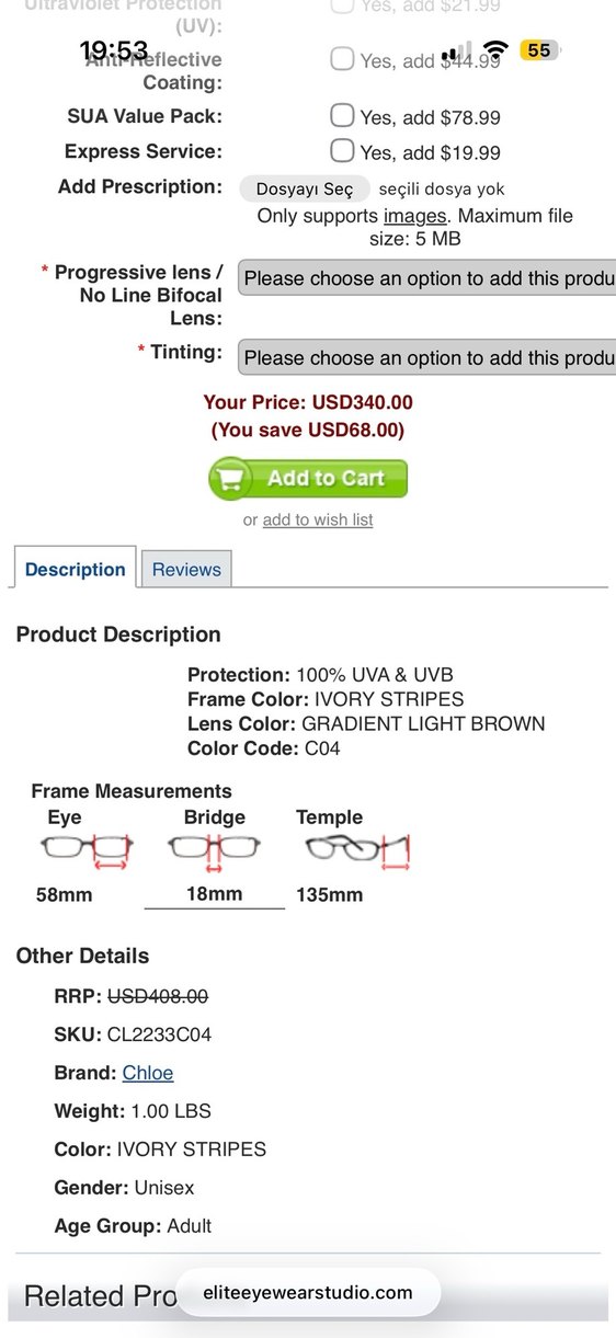 chloe cl2233 modeli orjinal yeni gibi - Görsel 4